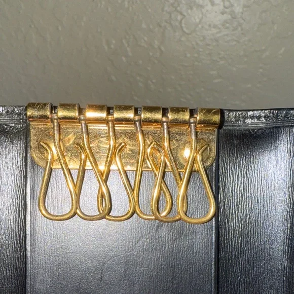 NWT Cartier Black Leather Key & Card Holder - Picture 7 of 9